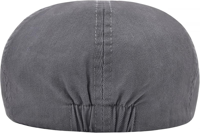 VOBOOM Cotton Flat Cabbie Hat Gatsby Ivy Irish Hunting Newsboy Cap - Image 4